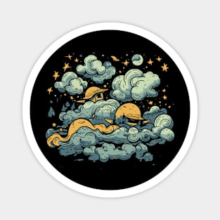 Dreamy Moonlight Cloud Magnet